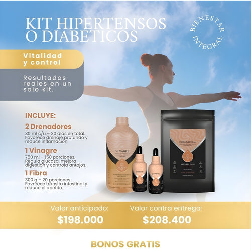 Kit Hipertensos y Diabeticos