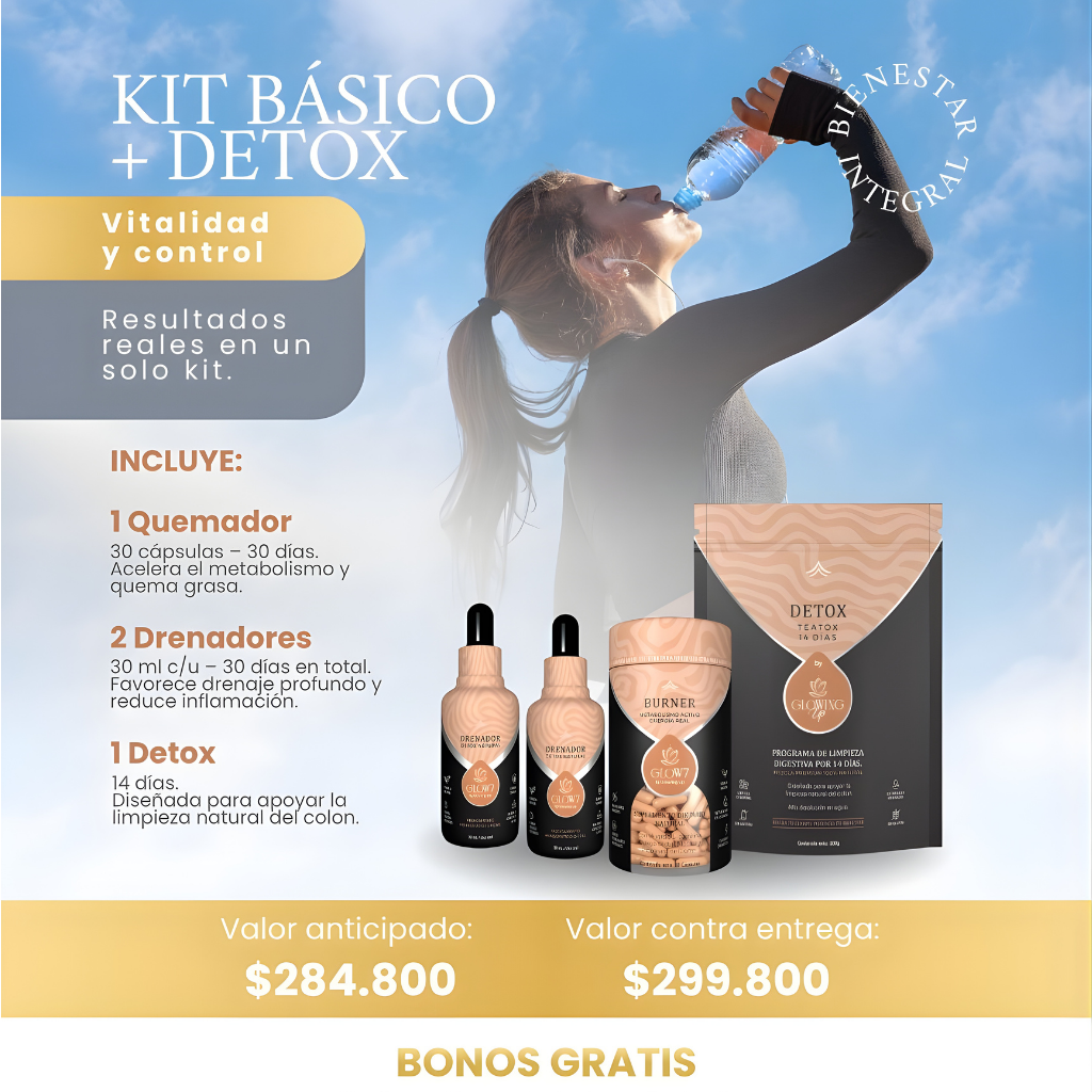 Kit Vital Básico + Detox