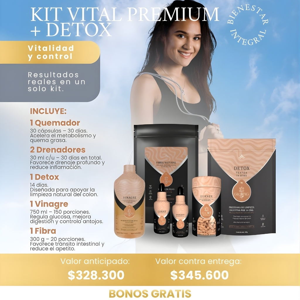 Kit Vital Premium + Detox